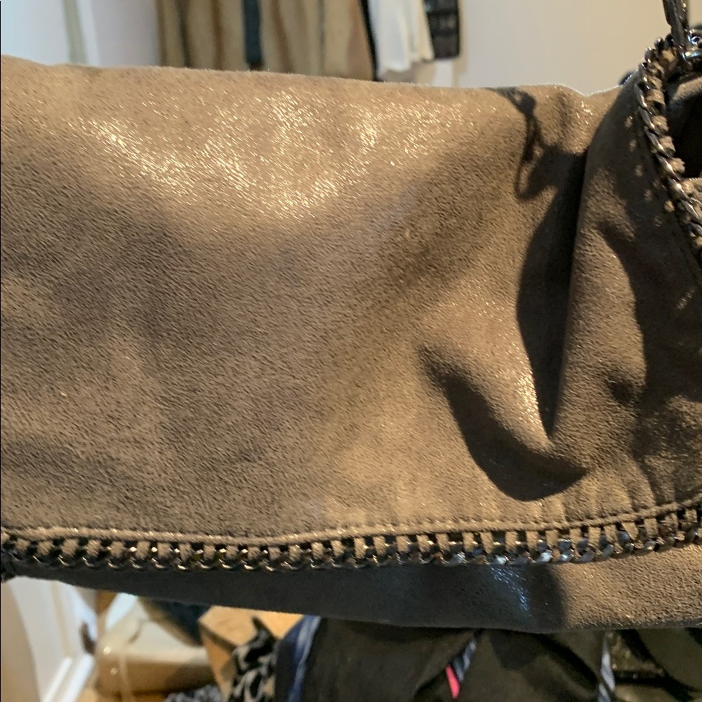 Grey. Chain Bag